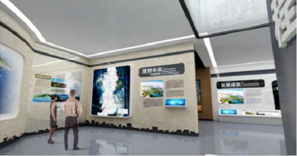 天府新区规划视高展厅
