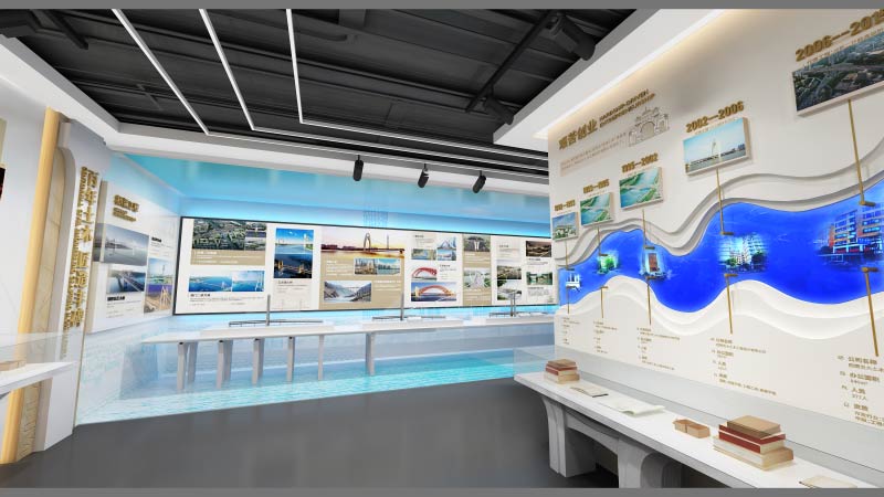 匠心筑展迎收官！西南交大土木工程设计有限公司文化展厅硬装落成