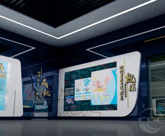 展馆设计成效图，内附展馆案例成效图PDF